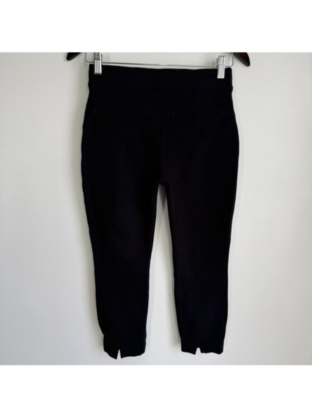 Spanx Perfect Black Pant Back Seam Skinny Pants - 20251Q - Black - Petite Small - Picture 3 of 7